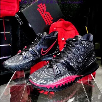 全新正品 Nike Kyrie 7 EP 黑紅 籃球鞋 男款 CQ9327-001