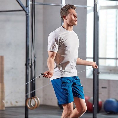 adidas阿迪達斯拳擊跳繩專業訓練健身有氧運動中考專用鋼絲繩~特價正品促銷