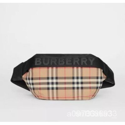 【日本二手】Burberry 博伯利 Vintage 格紋腰包 斜背包 80113921