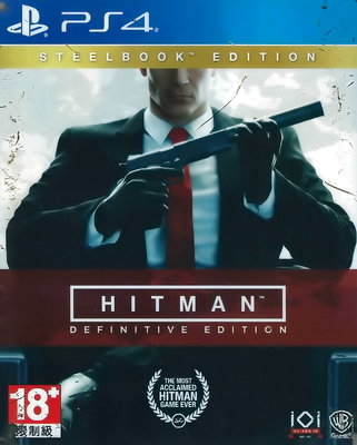 【二手遊戲】PS4 刺客任務 HITMAN DEFINITIVE EDITION 決定版 限定鐵盒版 中文版 台中