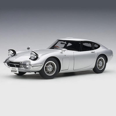 模型車 Autoart 奧拓 1:18 豐田2000 GT 1965年 翻燈汽車模型車模收藏