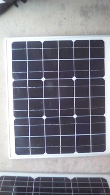 全館免運 太陽能充電板廠家直銷全新足功率30W單晶太陽能電池板給12V充電 可開發票