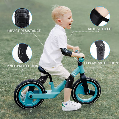 Baby Outdoor Gear 專業平衡滑步車護具/一體式/護膝+護肘4件式/溜冰直排輪防撞/腳踏車單車騎行安全護具