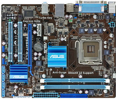 華碩 P5G41T-M LX 主機板【775腳位、PCI-E、SATA、內建音、顯、網、支援DDR3 RAM】附檔板