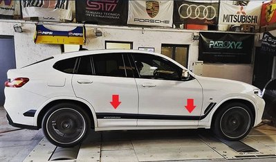 【歐德精品】德國原廠BMW G02 X4 G01 X3 M Performance車身 貼紙 車貼 車身貼紙M40i
