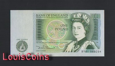 【Louis Coins】B1594-GREAT BRITAIN-ND (1978-1984)英國紙幣,1 Pounds (478)