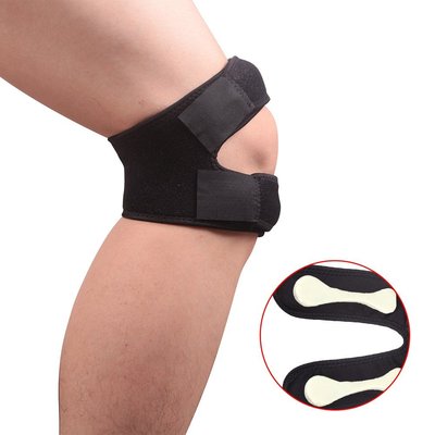 現貨 矽膠髕骨帶 加壓帶 護膝 運動加壓運動護具 運動跑步透氣護膝 一件賣-星紀