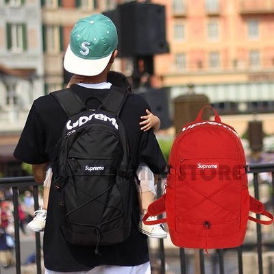 現貨直出16SS Supreme 40th Backpack 後背包雙肩背包書包旅行包Hype