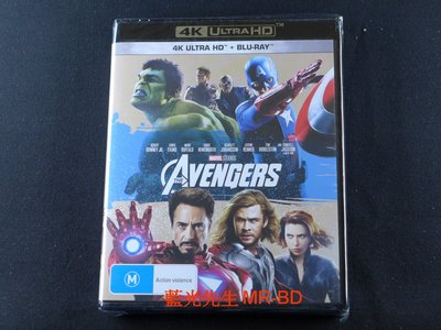 [藍光先生UHD] 復仇者聯盟 UHD+BD 雙碟限定版 The Avengers