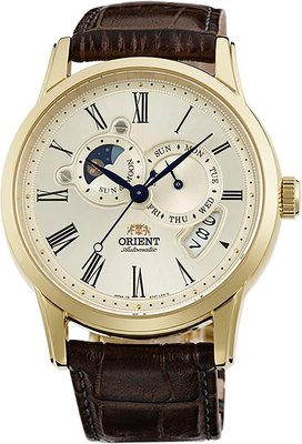 日本正版 Orient 東方 WV0361ET 機械錶 手錶 女錶 皮革錶帶 日本代購