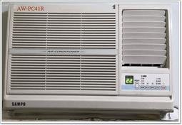 友力 SAMPO 聲寶冷氣機 【AW-PC41R】 定頻單冷窗型 右吹 全機強化防鏽