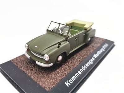 汽車模型 車模 收藏模型ATLAS 1/43 德國吉普 NVA Fahrzeuge 合金車模型