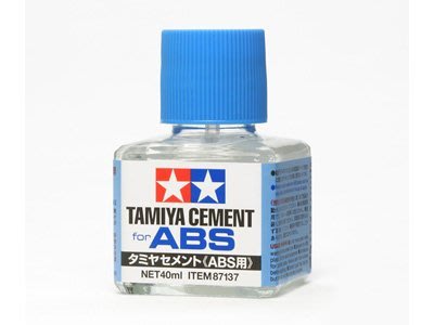 TAMIYA 田宮 模型專用 ABS CEMENT 膠水 (40ml) 87137