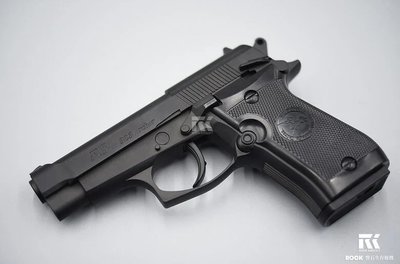 【磐石】黑色 WG 新版 M84 323 全金屬6mm CO2直壓式手槍-WG323B