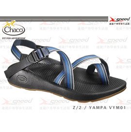 【速捷戶外】【Chaco】 美國專業戶外運動涼鞋冒險旅遊、夾腳款 冒險越野運動涼鞋 男 Z2 CH-VYM02-夾腳(藍