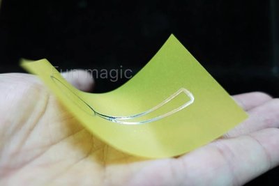 [fun magic] 念力彎湯匙 彎湯匙魔術 超能紙 超能力魔術 念力紙 彎曲的紙 湯匙紙 念能紙