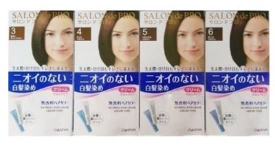 《親親美人》☆°╮日本 DARIYA 沙龍塔莉雅 SALON 級無香調白髮染劑 (白染黑 四色)