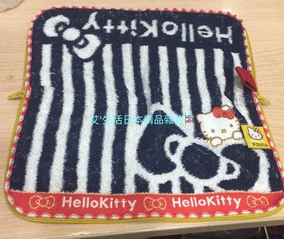 日本POUCH 夏季超夯的萬用毛巾袋 Hello Kitty