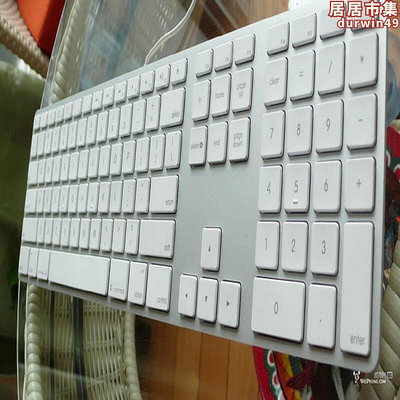 g6有線鍵盤臺灣文標準美版a1243繁體韓文日文usb金屬二代妙控
