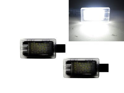 卡嗶車燈 VOLVO 富豪 V60 2012-2014 五門車 LED 室內門邊燈 白