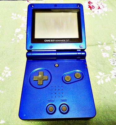 幸運小兔 GBA 主機 珠光藍 銀色 日本原裝 任天堂 GameBoy AGS-001 GB GBC GBA 卡帶可讀