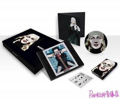 現貨直出 現貨 Madonna Madame X Box Set 麥當娜粉絲盒單曲黑膠 磁帶 海報  【追憶唱片】 強強音像