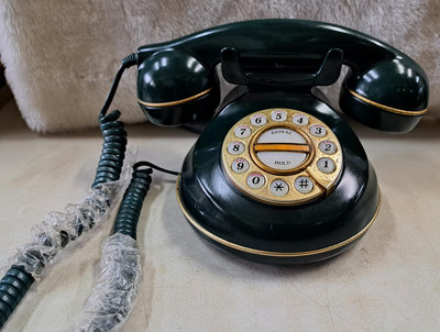 二手鋪 NO.8076 復古電話機 老式古董電話 電影道具 古早收藏