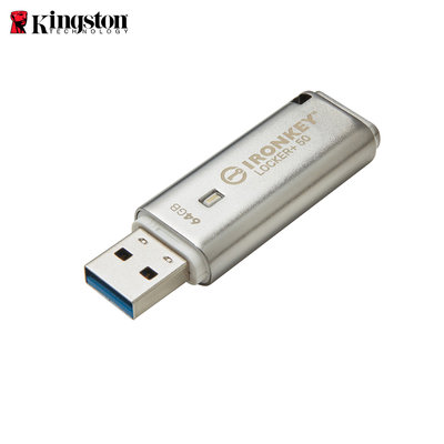 金士頓 Kingston 64GB IronKey Locker+ 50 加密隨身碟 (KT-IKLP50-64G)