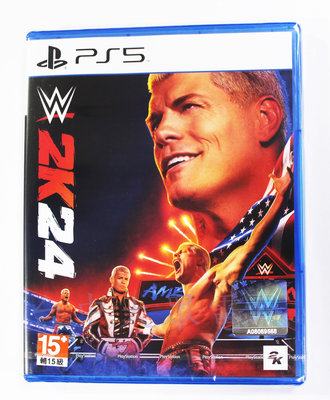 PS5 美國勁爆職業摔角 WWE 2K24 (英文版)**(全新未拆商品) 【台中大眾電玩】