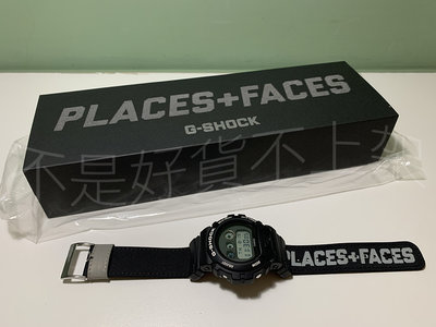 全新 CASIO G-shock x PLACES+FACES DW-6900PF-1 聯名 (bape)