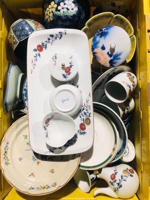 日本回流散瓷，一手貨源，超高性價比，沒有白盤子白碗，香蘭社、