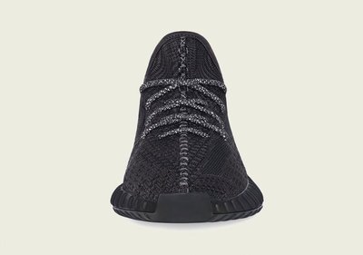 [JC] Adidas Yeezy Boost 350 V2 “Black” 黑天使 鞋帶反光 FU9006