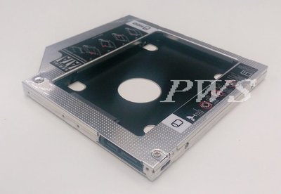 ＊【筆電專用內建第二顆硬碟轉接框】＊光碟機轉換為內建SATA硬碟盒 安裝兩顆硬碟 框架 支架 12.7mm