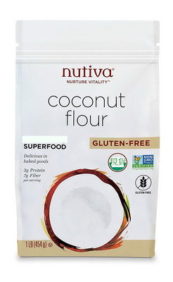 Nutiva椰子細粉效期:05/23烘焙用粉 生酮烘焙 生酮飲食低糖 田安石Coconut Flour依規定不能標示有機
