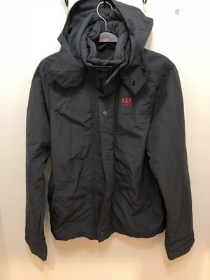 A&F 男 ALL-WEATHER 鋪棉風衣外套 尺寸XL 全新 現貨
