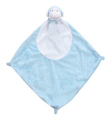 【BC小舖】美國 ANGEL DEAR 動物嬰兒安撫巾(藍色小猴)