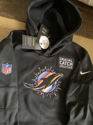 NFL Nike 海豚隊 球員版 帽T 洋基 jordan kobe curry 牛仔 包裝工 愛國者 突擊者 梅西