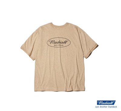 GOODFORIT/日本Radiall Oval Crew Neck T-Shirt S/S雪花棉短袖上衣/三色