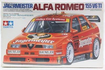 【統一模型】TAMIYA《JAGERMEISTER ALFA ROMEO 155 V6 TI》 1:24 # 24148