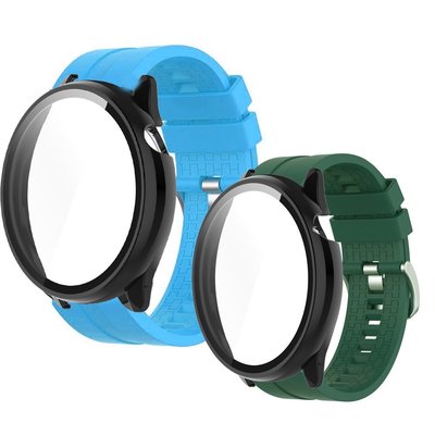 適用於 Amazfit GTR Mimi 矽膠錶帶 GTR 迷你玻璃全保護殼的智能手錶 PC 保護殼錶帶