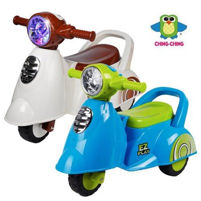 佳佳玩具 ----- 親親Ching Ching 小偉士 三輪學步車 RT-605W 白色藍色粉色【0314915】