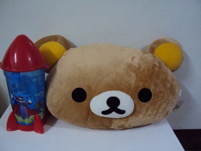 日本限定懶懶熊rilakkuma 拉拉熊娃娃玩偶抱枕A