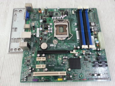 【 創憶電腦 】宏碁 Acer H57H-AM2 DDR3 1156腳位 主機板 附檔板 直購價 400元
