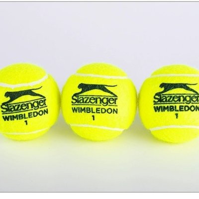 促銷打折 正品Slazenger史萊辛格網球溫網官方比賽用訓練網球三粒*