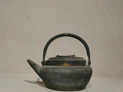 清代全美品銅茶壺-17934