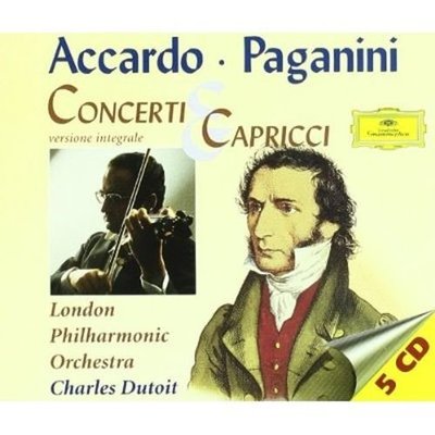 帕格尼尼：協奏曲與幻想曲 Concerti & Capricci / 薩爾瓦托雷阿卡多 --- 4532062