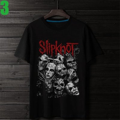 Slipknot【滑結樂團】短袖Nu-Metal新金屬搖滾樂團T恤(男版.女版皆有) 新款上市購買多件多優惠!【賣場三】