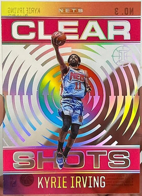 NBA 球員卡 Kyrie Irving 2020-21 Illusions Clear Shots Pink