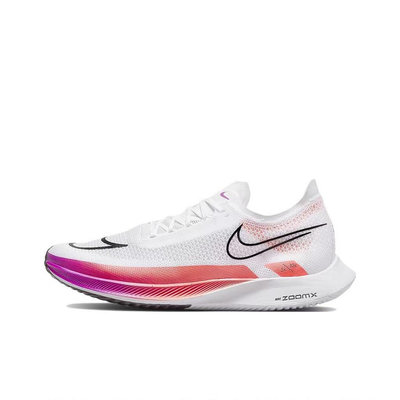 免運Nike ZoomX Streakfly 低幫跑步鞋 慢跑鞋 白粉色 運動鞋 輕便防滑 透氣DJ6566-100