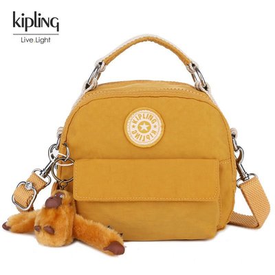 Koala海購 Kipling斜挎包女單肩包迷你小包猴子包小雙肩包兒童背包尼龍布